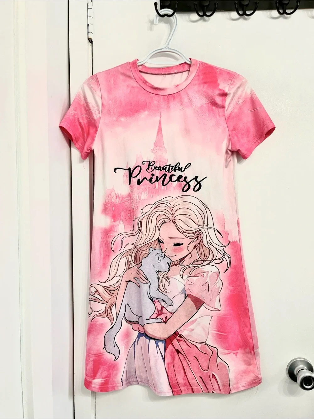 Girls Princess Nightgowns Set of 2, 11-12 Year